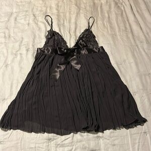 Victoria’s Secret Black Lace Babydoll Nightie